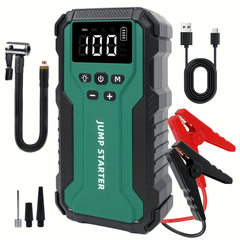 10000A Portable Jump Starter & Air Compressor (150 PSI) - 7 - in - 1 Emergency Kit - AURISTEN