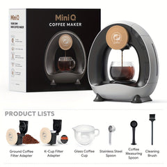 2 - iN - 1 Single Serve Coffee Maker Compatible With K Cup & Ground Coffee - AURISTEN