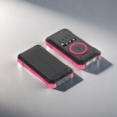 20000 mAh Solar Power Bank – Portable USB Charger for Camping & Travel - AURISTEN