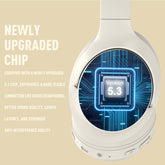 2025 Wireless Noise Cancelling Headphones – Deep Bass, Foldable Design, Built - in Mic, Compatible with Android/iOS - AURISTEN