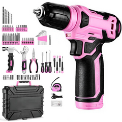 18V Cordless Drill Set – 126-Piece Home Tool Kit With Storage Case