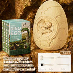 Dinosaur Egg Dig Kit – Fun Fossil Discovery Gift for Kids - AURISTEN