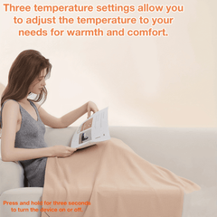 GENAI USB Electric Warming Shawl with 3 Heat Levels - AURISTEN