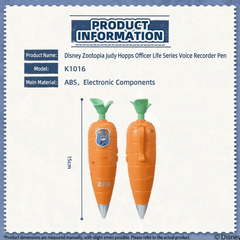 Zootopia – Judy’s Carrot Recorder Pen, MINISO × Disney Collaboration - AURISTEN