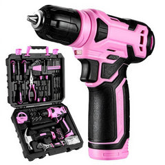 18V Cordless Drill Set – 126 - Piece Home Tool Kit With Storage Case - AURISTEN