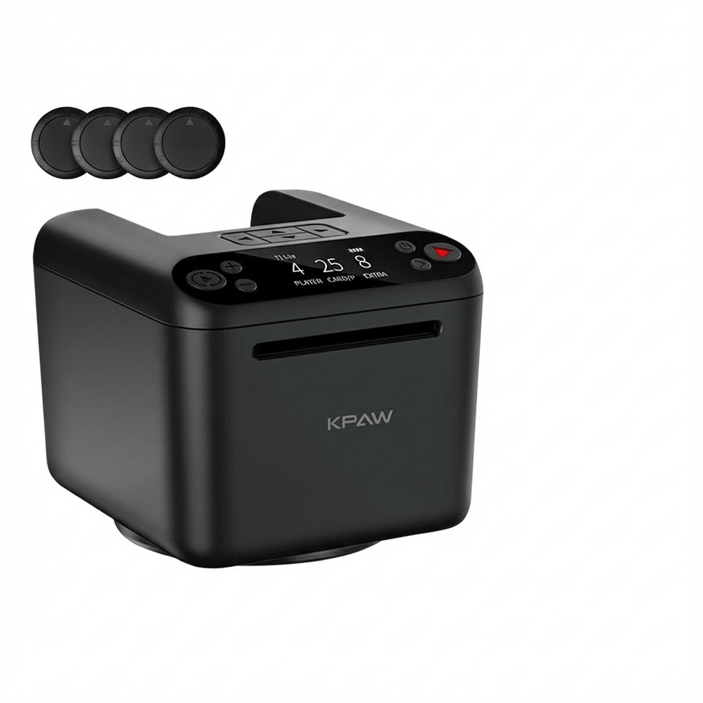 2 - in - 1 Automatic Card Shuffler & Dealer With 4 Card Drawing Remotes - AURISTEN