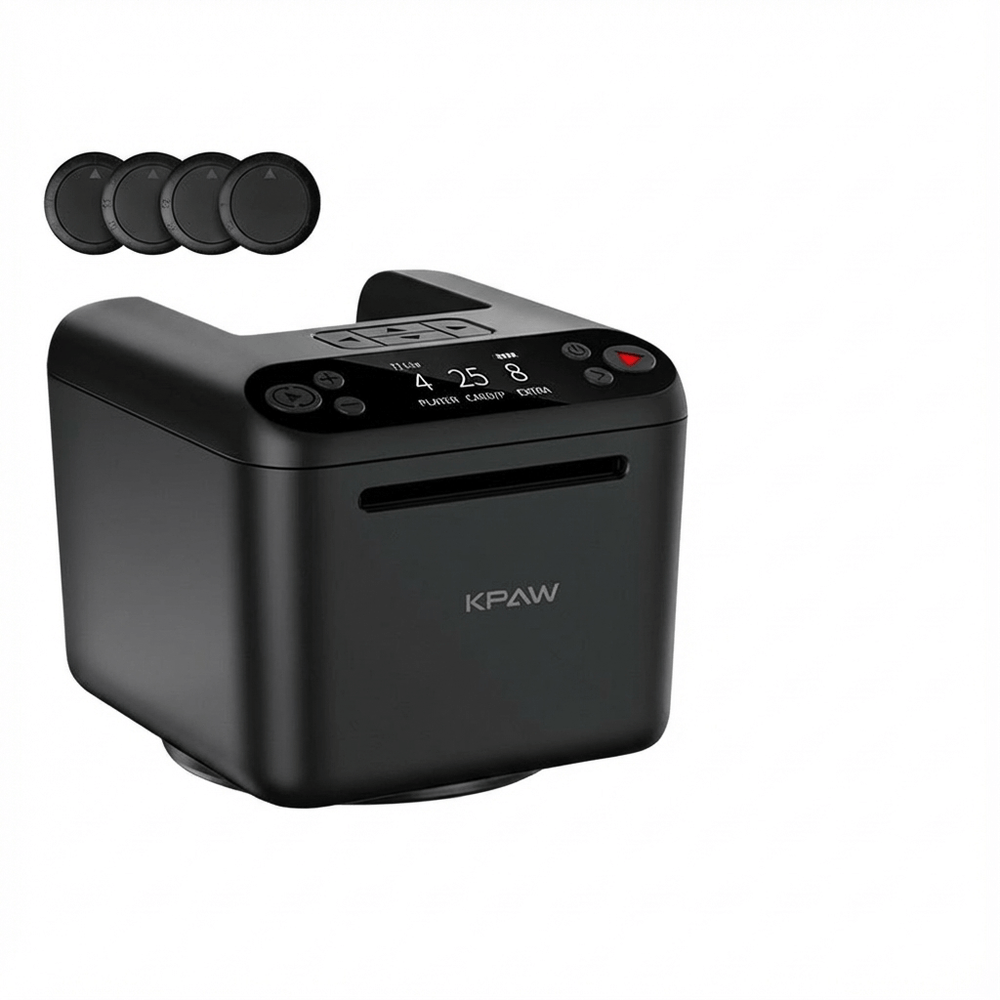 2 - in - 1 Automatic Card Shuffler & Dealer With 4 Card Drawing Remotes - AURISTEN