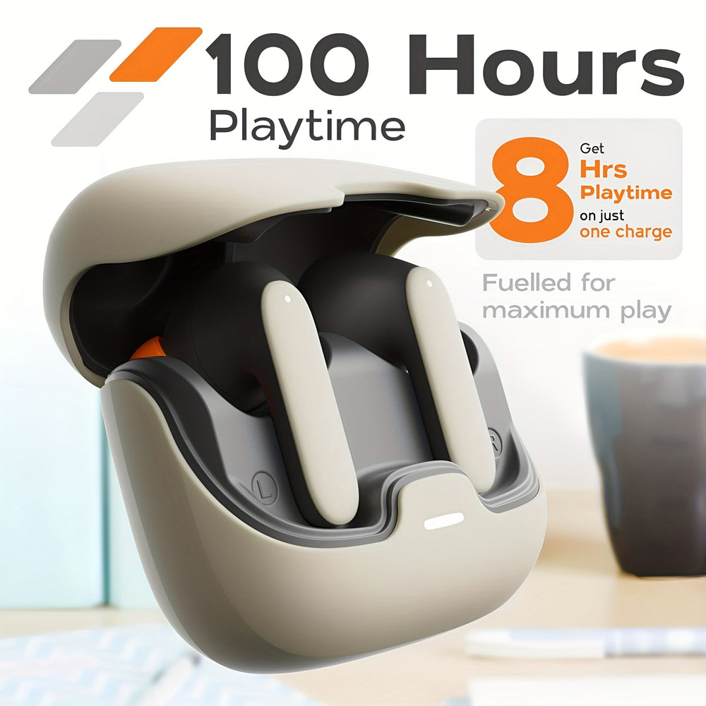 AI Translation TWS Bluetooth Earbuds – 4 - Mic ENC Noise Cancelling, 140+ Languages, Real - Time Translator - AURISTEN