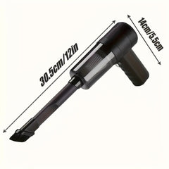 Cordless Handheld Vacuum Cleaner with Side Brushes, Low Noise & USB - C Rechargeable - AURISTEN