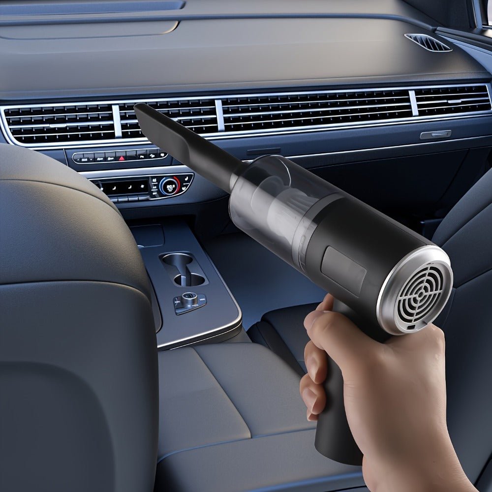 Cordless Handheld Vacuum Cleaner with Side Brushes, Low Noise & USB - C Rechargeable - AURISTEN