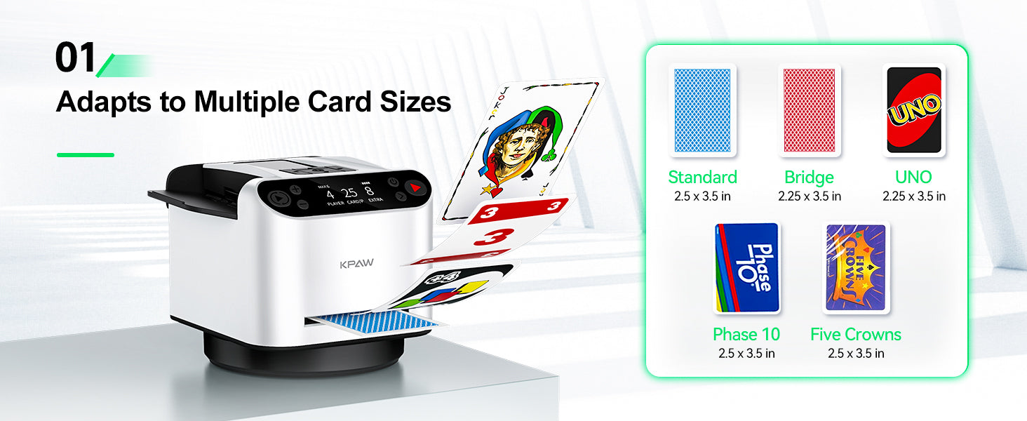 Fits Various Card Sizes