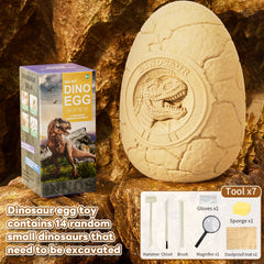 Dinosaur Egg Dig Kit – Fun Fossil Discovery Gift for Kids - AURISTEN
