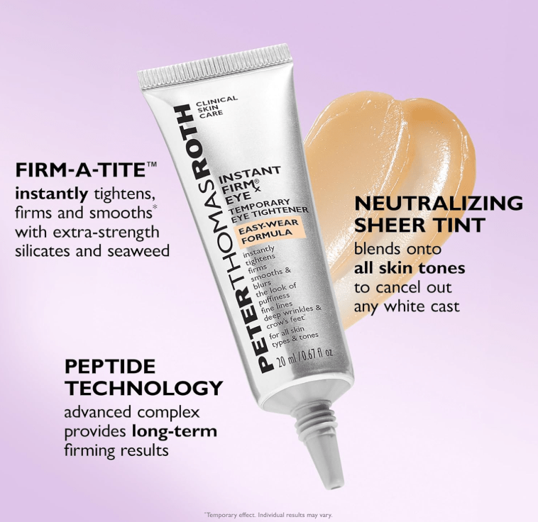 Peter Thomas Roth | Instant FIRMx® Eye Temporary Eye Tightener Easy - Wear Formula - AURISTEN