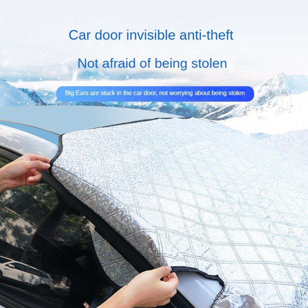 Winter Car Windshield Snow Cover Winter Snow Outdoor Car Cover Summer Sunshade Installation Is Convenient - AURISTEN