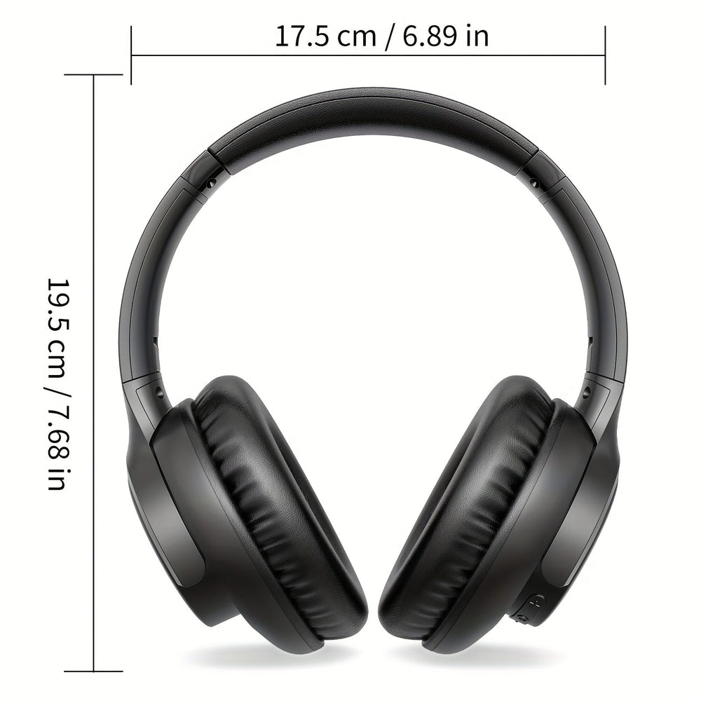 Wireless Noise Cancelling Headphones – Deep Bass, HIFI Stereo Sound, Built - in Mic, Compatible with Android/iOS - AURISTEN