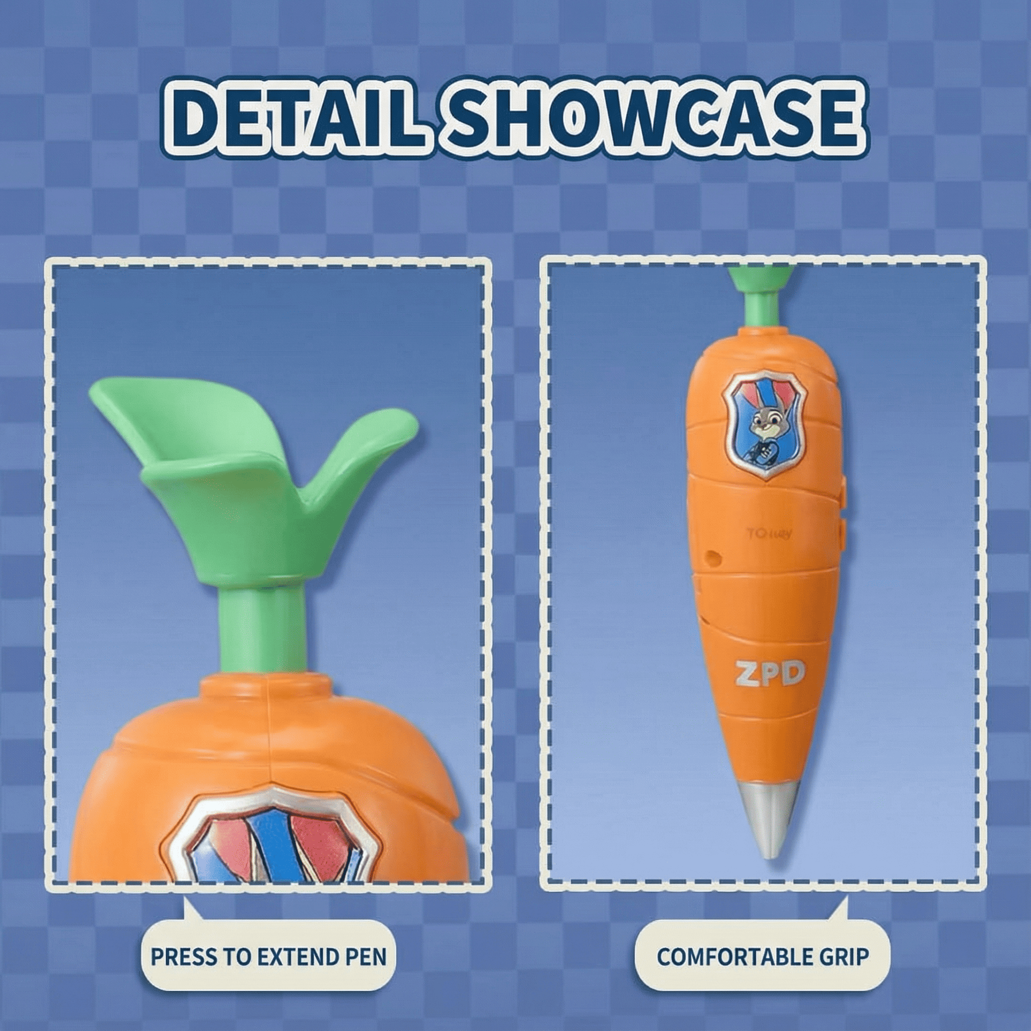 Zootopia – Judy’s Carrot Recorder Pen, MINISO × Disney Collaboration - AURISTEN