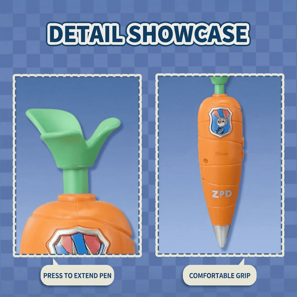 Zootopia – Judy’s Carrot Recorder Pen, MINISO × Disney Collaboration - AURISTEN